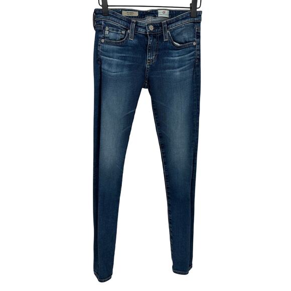 AG Adriano Goldschmied The Legging Super Skinny Jeans Blue Medium Wash Casual 26 - Picture 1 of 10